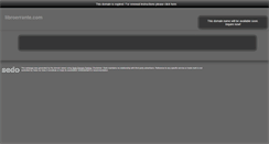 Desktop Screenshot of libroerrante.com